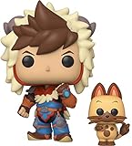 Funko POP!&Buddy: Monster Hunter- Lute w/Navirou, Einheitsgröße, Mehrfarb