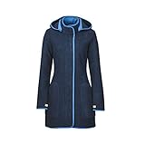 Finside W Noora Blau, Damen Freizeitjacke, Größe 40 - Farbe Navy - N