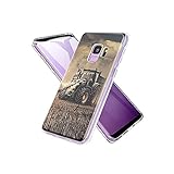 GZHtNvFNT Samsung Galaxy S9 Hülle, Weiche Silikon TPU Ultradünne Case mit Schön Muster Schutzhülle Stoßfeste Kratzfeste Cover Handyhülle für Samsung Galaxy S9 C003