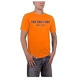 Touchlines Unisex/Herren T-Shirt How I Met Your Mother - The BRO Code, orange, M, B1742