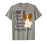 I love my dog T-Shirt Papillon H