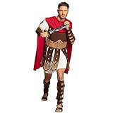 Boland 83806 - Erwachsenenkostüm Gladiator, Herren, Cesar, Römer, Arena, Kampf, Colloseum, Karneval, Halloween, Fasching, Mottoparty, Verkleidung, T