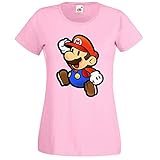 TRVPPY Damen T-Shirt Modell Mario - Rosa L