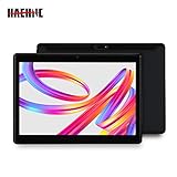 Haehne 10,1 Zoll Tablet PC, Google Android 4.4 GSM WCDMA 3G Phablet, HD 1280 * 800P kapazitiver Bildschirm, Quad Core 1.3 GHz MTK6582 A7 1GB+16GB, Dual Kameras 2.0MP+0.3MP, 4500mAh, WiFi, B