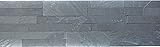 Wandverblender selbstklebend Schiefer Naturstein schwarz Wandverblender Black Salte für WAND KÜCHE FLIESENSPIEGEL THEKENVERKLEIDUNG Mosaikmatte Mosaikp