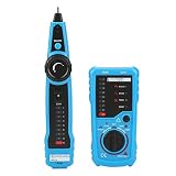 Akozon Wire Tracker, FWT11 Handheld RJ11 RJ45 Telefonkabel Tracker Ethernet LAN Netzwerkkabel Detektor, Tester für Netzwerkkabel Collation, Telefonleitung Tester, Durchgangsprüfung