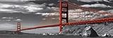 San Francisco - Golden Gate Bridge Colourlight Colorlite Städte Slim-Poster Druck - Grösse 91,5x30,5