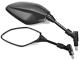 2x Spiegel Set kompatibel mit Honda SH 125, 150, SH 300I, Scoopy, Sport, Top Box (V23)