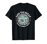 Save The Ocean - Keep Sea Plastic Free Schildkröte T-S