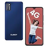 CUBOT Note 7 Smartphone ohne Vertrag 4G Android 10 Go, 5,5' HD Display, 13MP Dreifach Kamera, 2GB/16GB, 128 GB erweiterbar, Daul SIM Triplo Slot Handy (Blau)