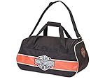 Harley Davidson Logo Sport Duffel/Rust/Schwarz, Rost/Schwarz (Braun) - 99418 Rust/Black