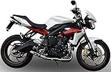 gpr t.83.de auspuff homologierte deeptone edelstahl kompatibel mit triumph street triple 675 2013 2014 2015 2016 mototopgun t.83