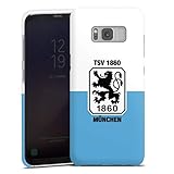 DeinDesign Premium Case kompatibel mit Samsung Galaxy S8 Smartphone Handyhülle Hülle matt TSV 1860 München Offizielles Lizenzprodukt Wapp