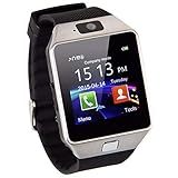 Ballylelly Smart Watch dz09 Gold Silber smartwatch Uhren für ios für Android SIM Karte Kamera U