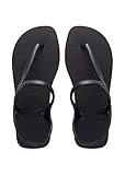 Havaianas Damen Flash Urban Sandalen, Multicolor (Schwarz), 33/34