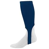 Baseball/Softball 17,8 cm Steigbügel Socke Knie Länge 'Old School (Verkauft, als ein Paar in 3 Größen, 11 Farben), Damen Mädchen Jungen Herren, marineblau, Intermediate 9-11