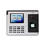 Unbekannt Präzise Zeiterfassung Fingerabdruck-Zeiterfassung Stanzmaschine Sign-in-Karte Swipe-System 2,8-Zoll-TFT-Farb-LCD-Schirm-5V D