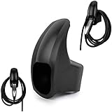 Topfit EV Ladegerät Typ 2 Wandhalterung für Ladekabel Wallbox Ladestation Ladekabel Organizer Ladegerät HalterungWandanschluss Halter (schwarz)