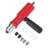 Lixiaonmkop Elektrische Nietmutterpistole Nietwerk Werkzeug Schnurlose Einfügung Riveter Adapter Kit Handheld Riveter Adapter Kit für Power Tool Schnurlos in (Color : A)