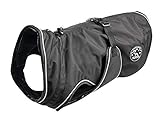 HUNTER UPPSALA Hundemantel, wasserabweisend, reflektierend, 60, schw
