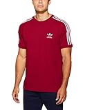 adidas Herren 3-Stripes T-shirt, Collegiate Burgundy, S