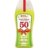 Spaß Duschbäder Duschgel Shampoo - zum 50. Geburtstag - Geschenk für Männer Frauen | Geburtstagsgeschenk mit Zahlen zum runden Geburtstag