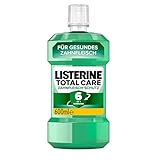 Listerine Mundspülung antibakteriell, Total Care Zahnfleisch-Schutz, Mundwasser in neuer Formel, 6-in-1 Schutz, 600