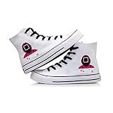 YZZR Squid Game Round Six Red Guardian Cosplay Shoes,Boots Spiel Rollenspiel Halloween Koreanische Filme 2021