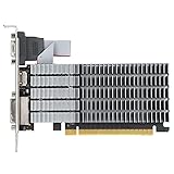 Xinde NVIDIA GeForce GT710 Grafikkarte, 1 GB DDR3 64bit PCI Express 2.0 Gaming Grafikkarten 1080P HD Unterstützt, HDMI/DP/DVI, PhysX Beschleunigung, Automatisches Limit SMT, Wenig L