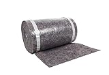PREMA - Extra Starkes Treppen Vlies – Selbstklebend – 0,33x20 m – starke Wasserundurchlässige PE-Sperrschicht – Abdeckvlies – Schutzvlies – M