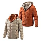 Herren Winterjacke Jacke Winter Farbvarianten Warm Bomberjacke Steppjacke Wintermantel Kunstfell Daunenjacke Leichte Jacket Outdoor Puffer Gep