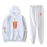 Huacaiyu Charli D'Amelio SportswearJogginganzüge für Damen Herren Unisex Hoody und Hosen für Mädchen Jungen XXS-4XL