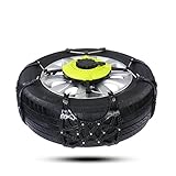 liuchenmaoyi Reifenketten Schneeketten sind voll von Autoreifen, Autos, SUV-Vans, 04 verschlüsselten Modellen, verdickten Schneeketten umgeben für Auto, LKW, SUV, N