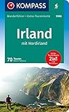 KOMPASS Wanderführer Irland mit Nordirland: Wanderführer mit Extra-Tourenkarte 1:50000, 70 Touren, GPX-Daten zum Dow