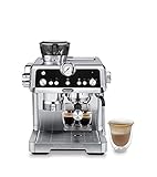 De'Longhi La Specialista Prestigio EC 9355.M Espressomaschine, Siebträgermaschine mit smarten Funktionen und Profi-Milchaufschäumdüse, E