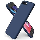 ORNARTO kompatibel mit iPhone 8 Plus Silikon Case, iPhone 7 Plus Hülle Ultra Dünne Voller Schutz Flüssig Silikon Handyhülle Schutz für iPhone 7 Plus/iPhone 8 Plus 5,5 Zoll-Dunk