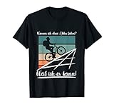 Warum ich ohne akku fahre Tshirt für Radfahrer T-S