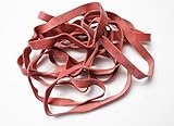 ALCO-Albert 7611 - Gummibänder 130 x 10 mm, 1 kg Beutel, rot, 1 Stück