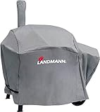 Landmann Premium Wetterschutzhaube | Aus robustem Polyestergewebe & Wasserdicht | UV-beständig, Atmungsaktiv & Kältebeständig | Geeignet für den Vinson 200 [130 x 126 x 85 cm]