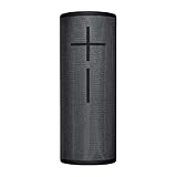 Ultimate Ears Megaboom 3 Tragbarer Bluetooth-Lautsprecher, 360° Sound, Satter Bass, Wasserdicht, Staubresistent & Sturzfest, One-Touch-Musiksteuerung, 20-Stunden Akkulaufzeit - night black/schw