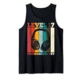 Herren 17.Geburtstag Jungen Video Gamer Level 17 freigeschaltet Tank Top