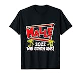 Malle Party Shirt 2022 Mallorca Saufen Urlaub T-S