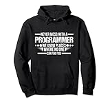 Mach niemals mit einem Programmierer, den wir Nerd-Geek Pullover H
