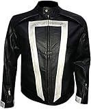 Agents of Shield Ghost Rider Lederjacke, Schwarz Gr. Small, Schw