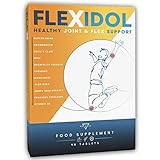 FLEXIDOL® | Glucosamin Chondroitin Hochdosiert | Glucosamin | Ergänzung für gesunde Gelenke und Gelenkschmerzen mit MSM, Teufelskralle, Boswellia Serrata, Kurkuma, Aloe, Mangan, Vitamin D3 | 48 cp