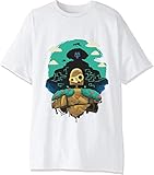 Legendary Floating Castle Artwork Herren T-Shirt Gr. XXL, weiß