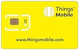 Die Prepaid-SIM-Karte Things Mobile für IoT und M2M mit weltweiter Netzabdeckung und 10€-Guthaben ohne Fixkosten. Ideal für Domotik, GPS Tracker, Telemetrie, Alarme, Smart City,