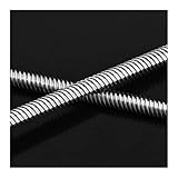 3D-Drucker Teile T8 Bleischraube mit Mutter, Länge 100mm 150mm 250mm 300mm 330mm 350mm Bleischraube 8mm Trapezförmige Schrauben Kupfermuttern Leadscrew Part (Farbe: Blei: Blei 2mm, Größe: 350mm mit N