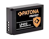 PATONA Protect V1 - LP-E12 Akku (850mAh) mit NTC-Sensor und V1 G