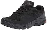 Salomon Outline Gore-Tex (wasserdicht) Herren Trekking- & Wanderschuhe, Schwarz (Black/Phantom/Magnet), 44 2/3 EU